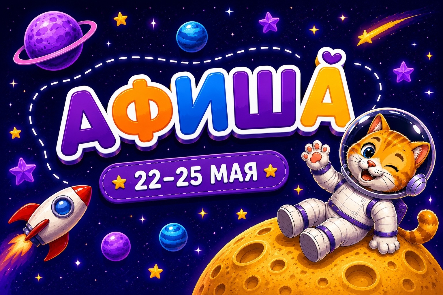 Афиша 22-25 мая